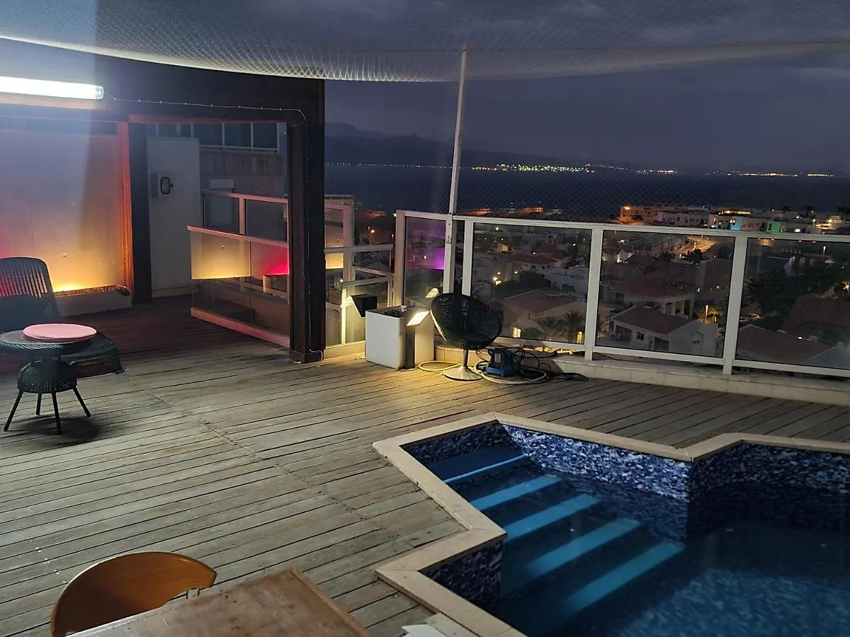 Luxury Top 300M Penthouse With Privat Pool On The Roof Near The Sea Full Sea View Israel
