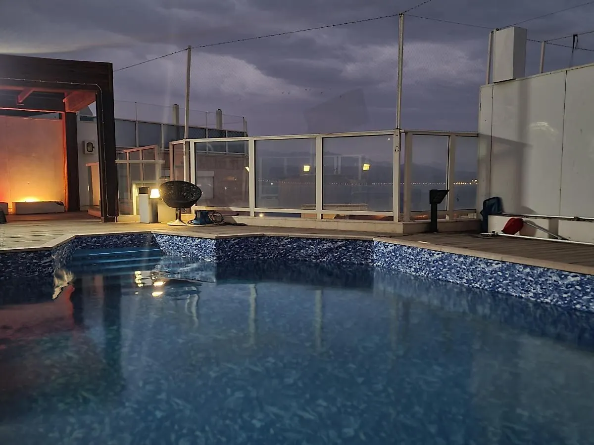 Luxury Top 300M Penthouse With Privat Pool On The Roof Near The Sea Full Sea View Apartamento